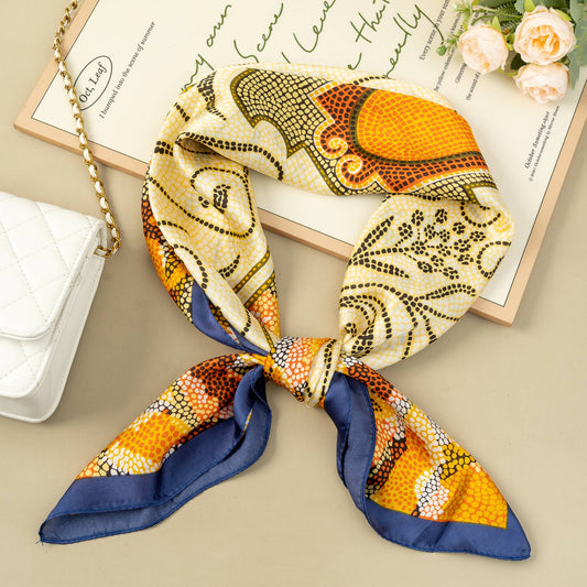 Mosaic Silky Square Scarf