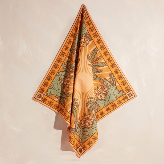 Crocodila Organic Cotton Square Neckerchief