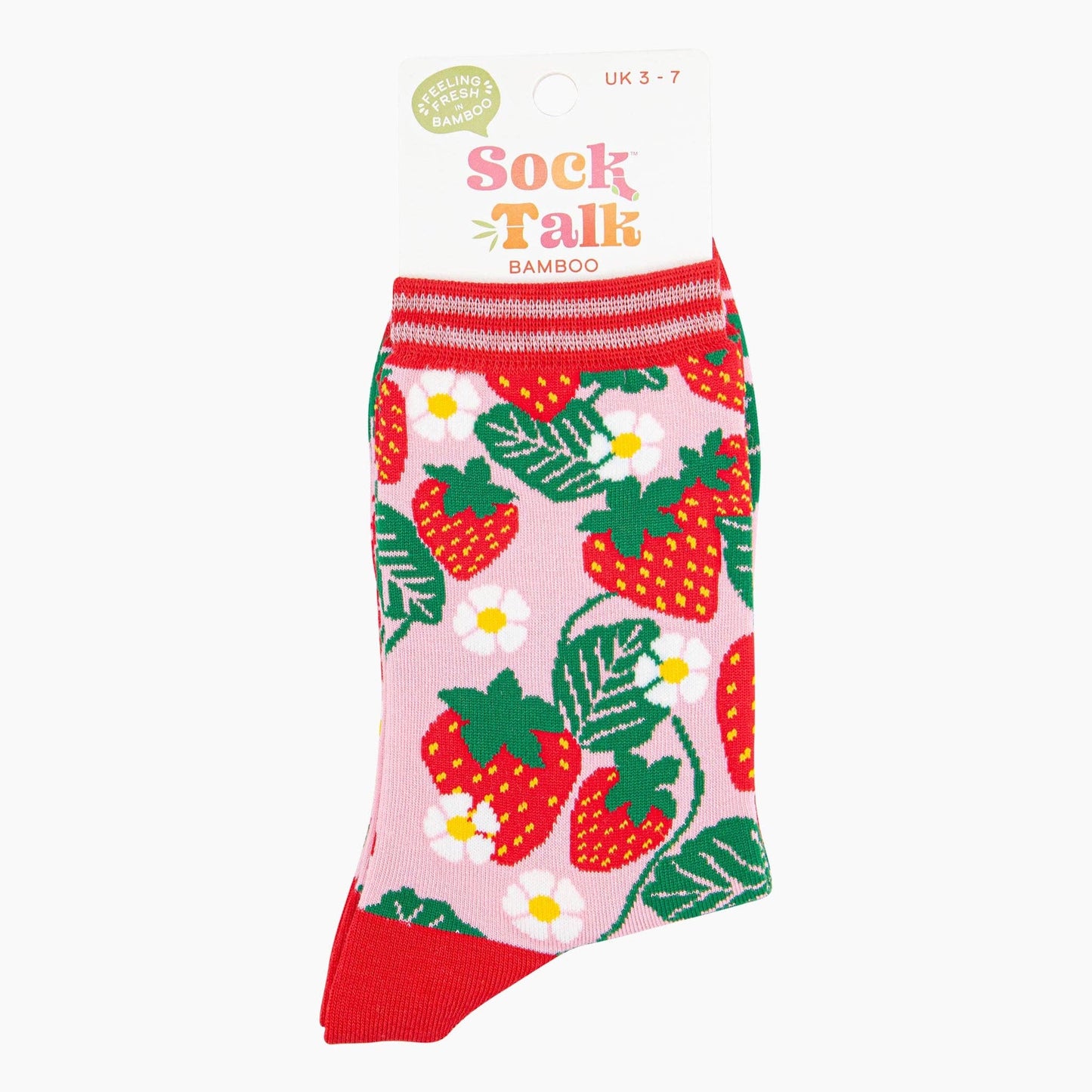 Strawberry Bamboo Socks