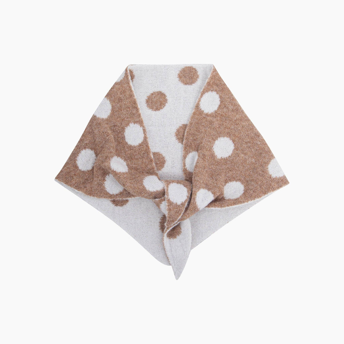 Spotted Triangle Scarf
