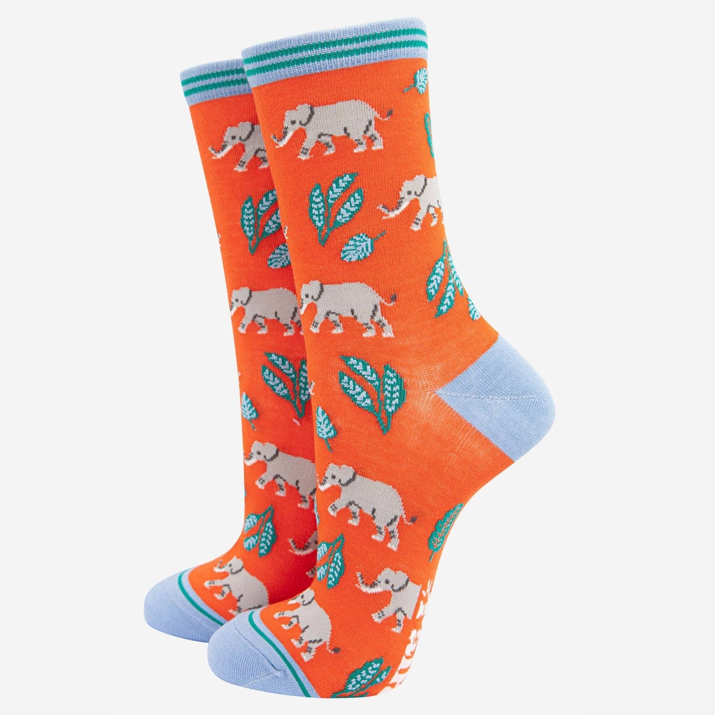 Jungle Animals Bamboo Socks Gift Set Box