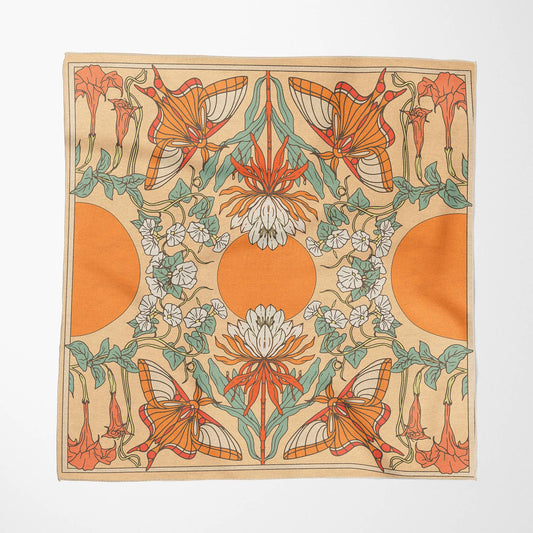 Nocturne Organic Cotton Square Neckerchief