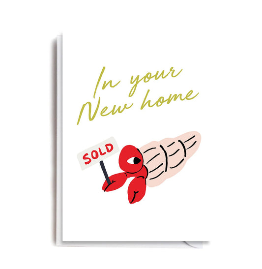 New Home Crab Card