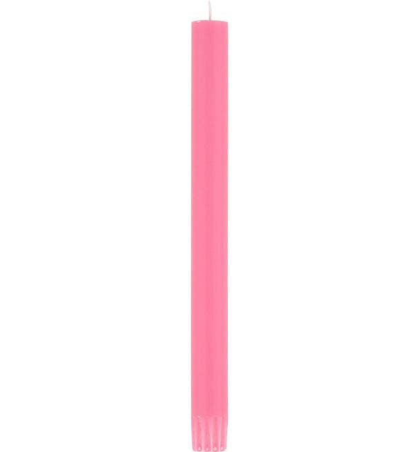 British Colour Standard Eco Dinner Candle in Neyron Rose