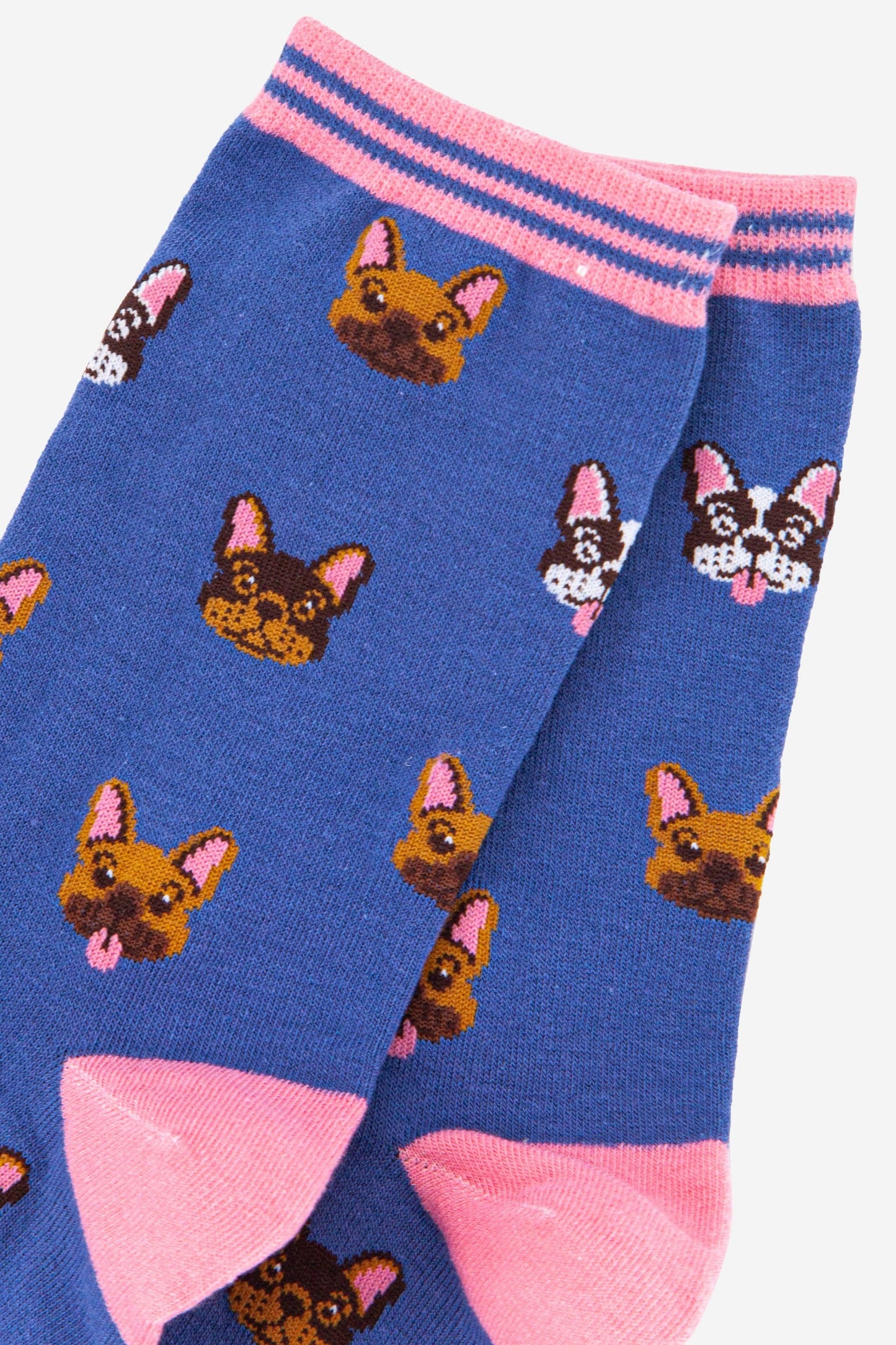 French Bulldog Bamboo Dog Socks