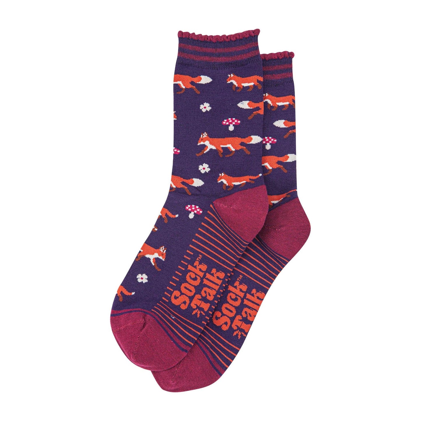 Fox & Toadstool Bamboo Socks