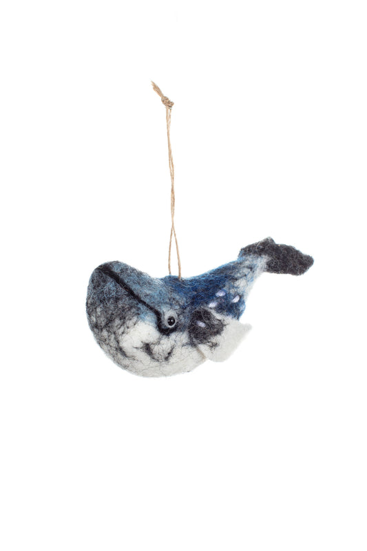 Buster The Whale Hanging Decoration