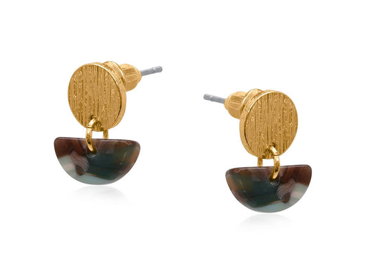 Alba Petite Resin Earrings