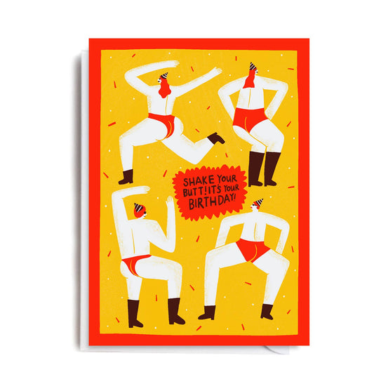 Shake Your Birthday Butt Card