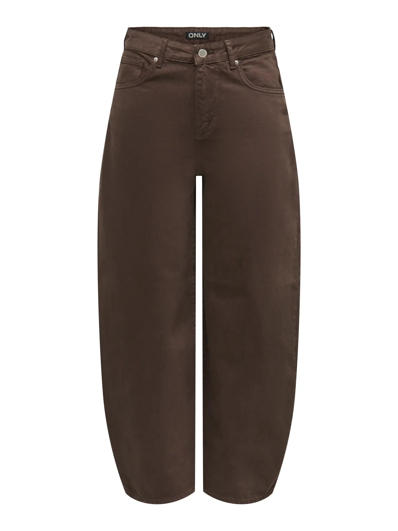ONLY Taylor Barrel Leg Jeans Brown