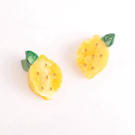 Mini Lemon Claw Clips