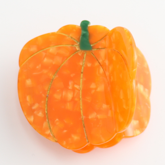 Pumpkin Claw Clip