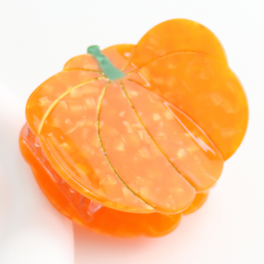 Pumpkin Claw Clip