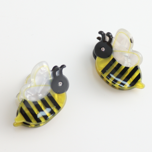 Mini Bumblebee Claw Clips