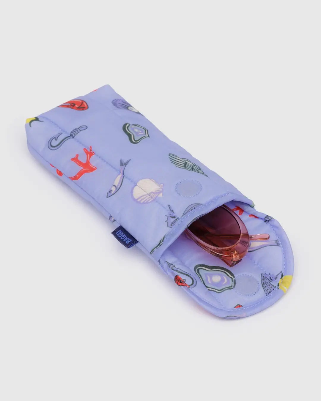 BAGGU Puffy Glasses Case - Sea Charms