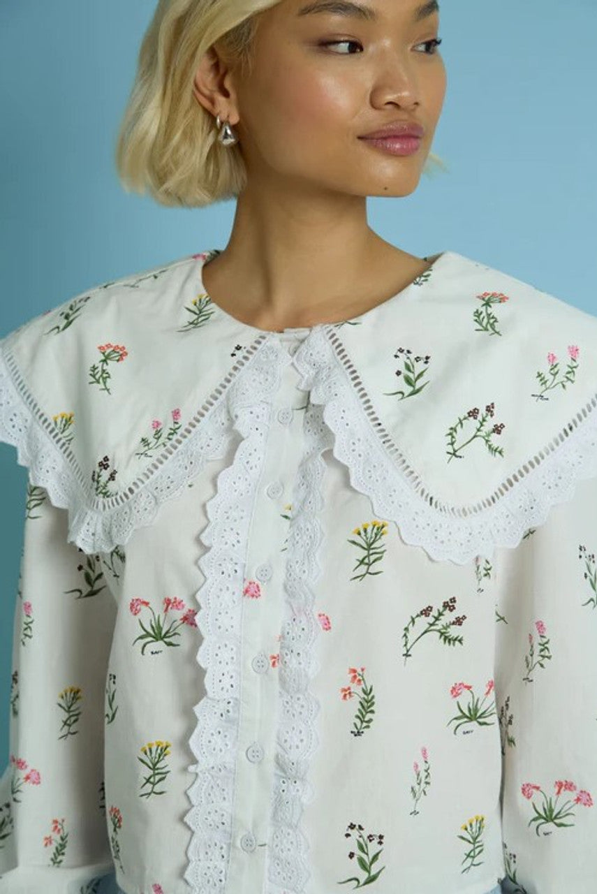Neon Rose Mabel Floral Blouse