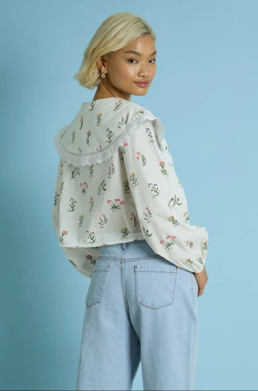 Neon Rose Mabel Floral Blouse