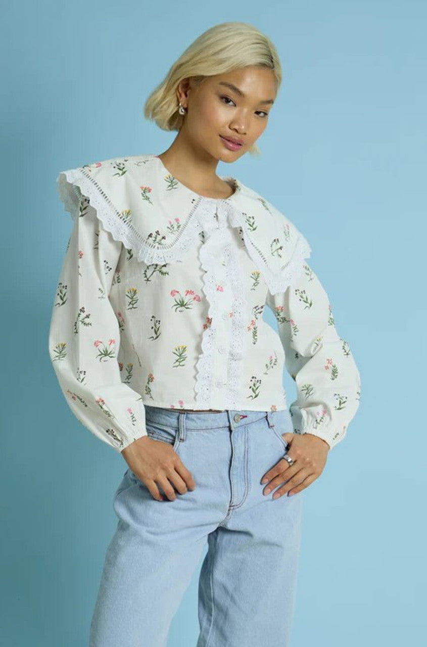 Neon Rose Mabel Floral Blouse