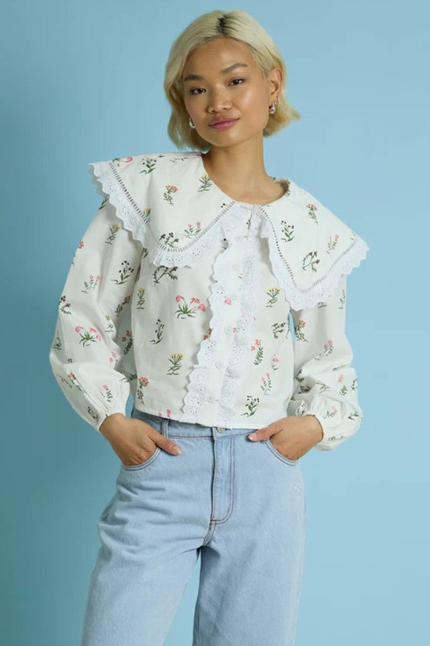 Neon Rose Mabel Floral Blouse