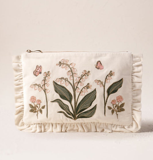 Lily of the Valley Everyday Frill Pouch