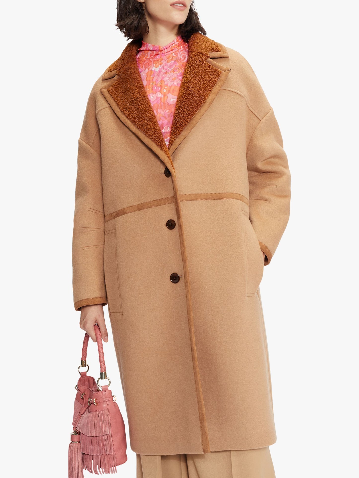 Jonah Oversized Wool Cocoon Coat