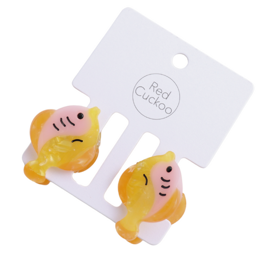 Mini Tropical Fish Claw Clips