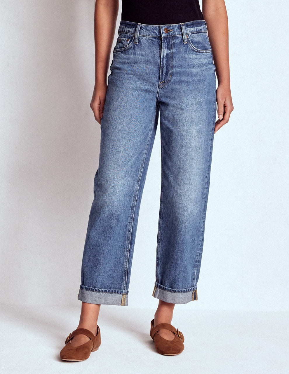 Joni Mid Rise Vintage Relaxed Jeans