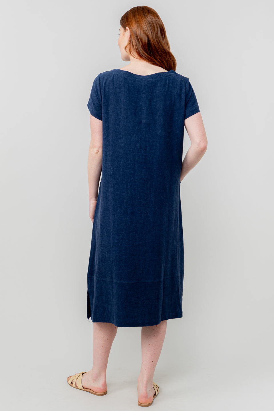 Lily & Me Summer Breeze Dress in Navy
