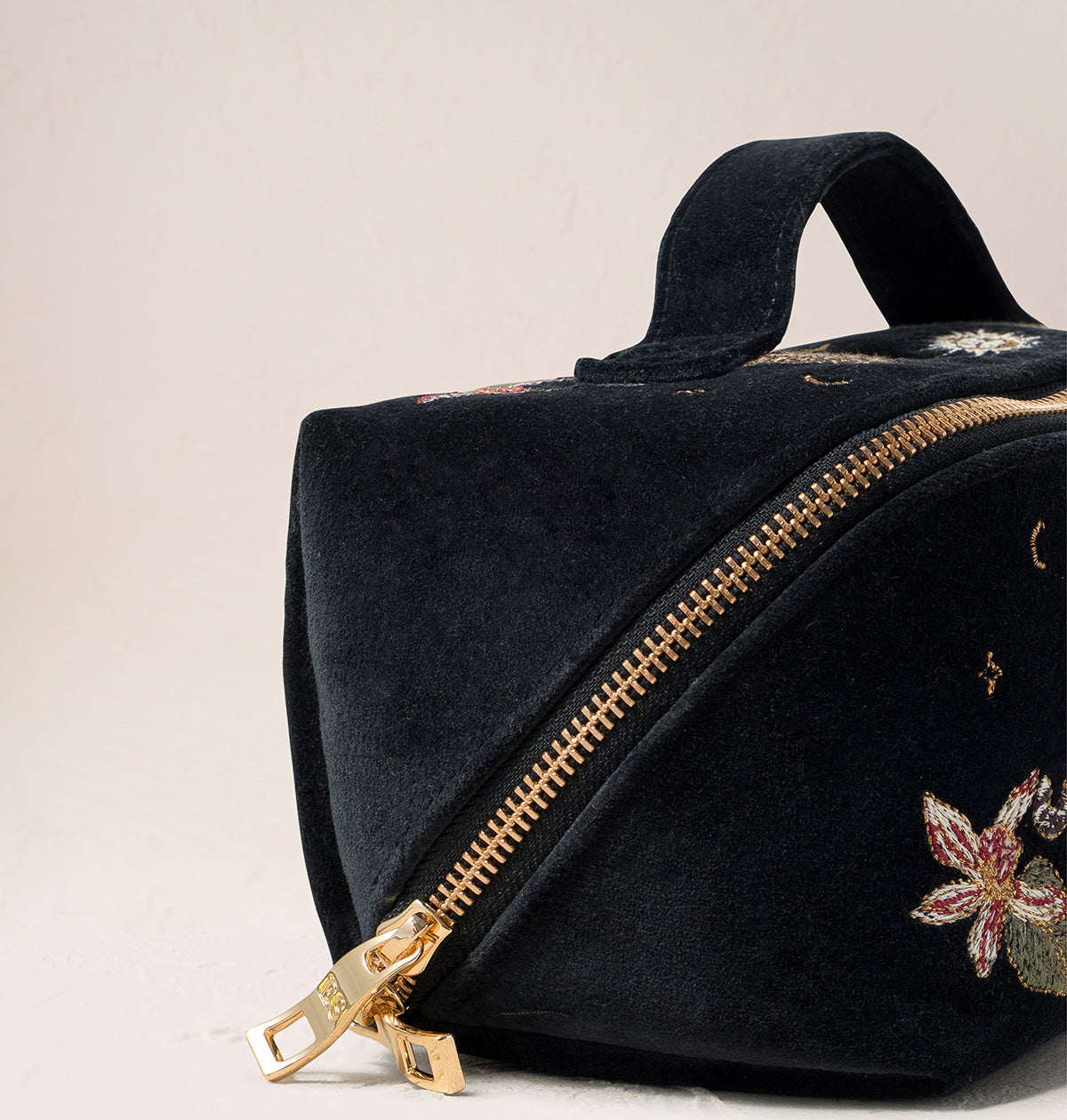 Celestial Leopard Open Flat Makeup Bag
