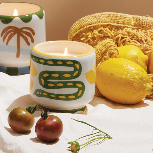 Paddywax Snake Wild Lemongrass Soy Candle