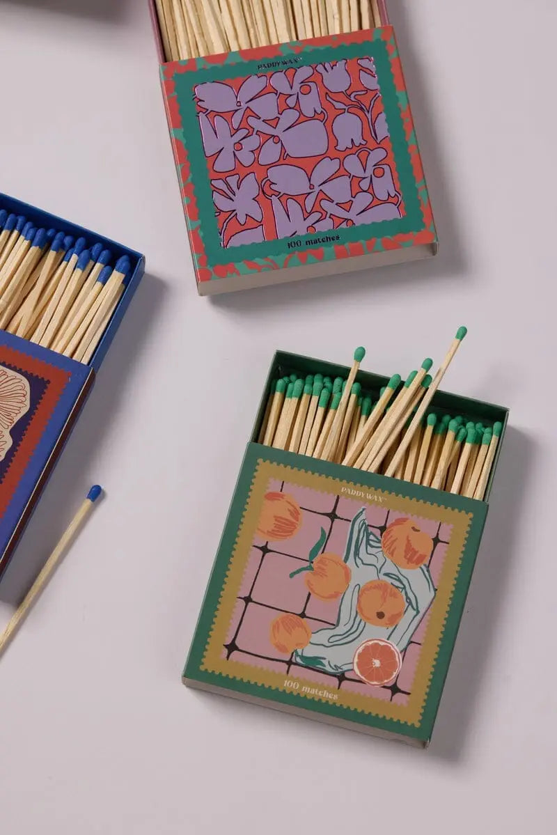 Paddywax Oranges Jumbo Boxed Matches