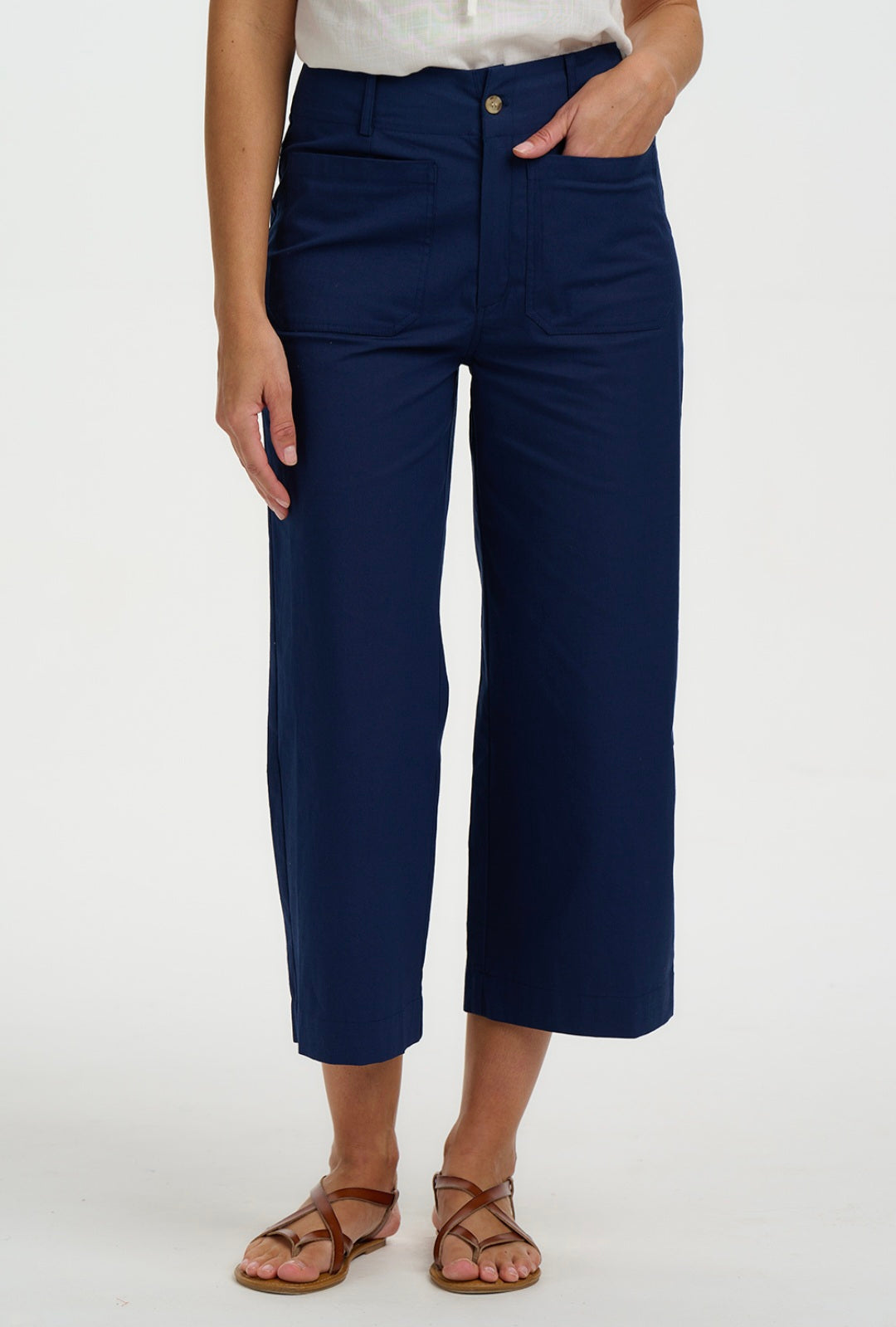 Sugarhill Brighton Skye Cropped Strawberry Trousers