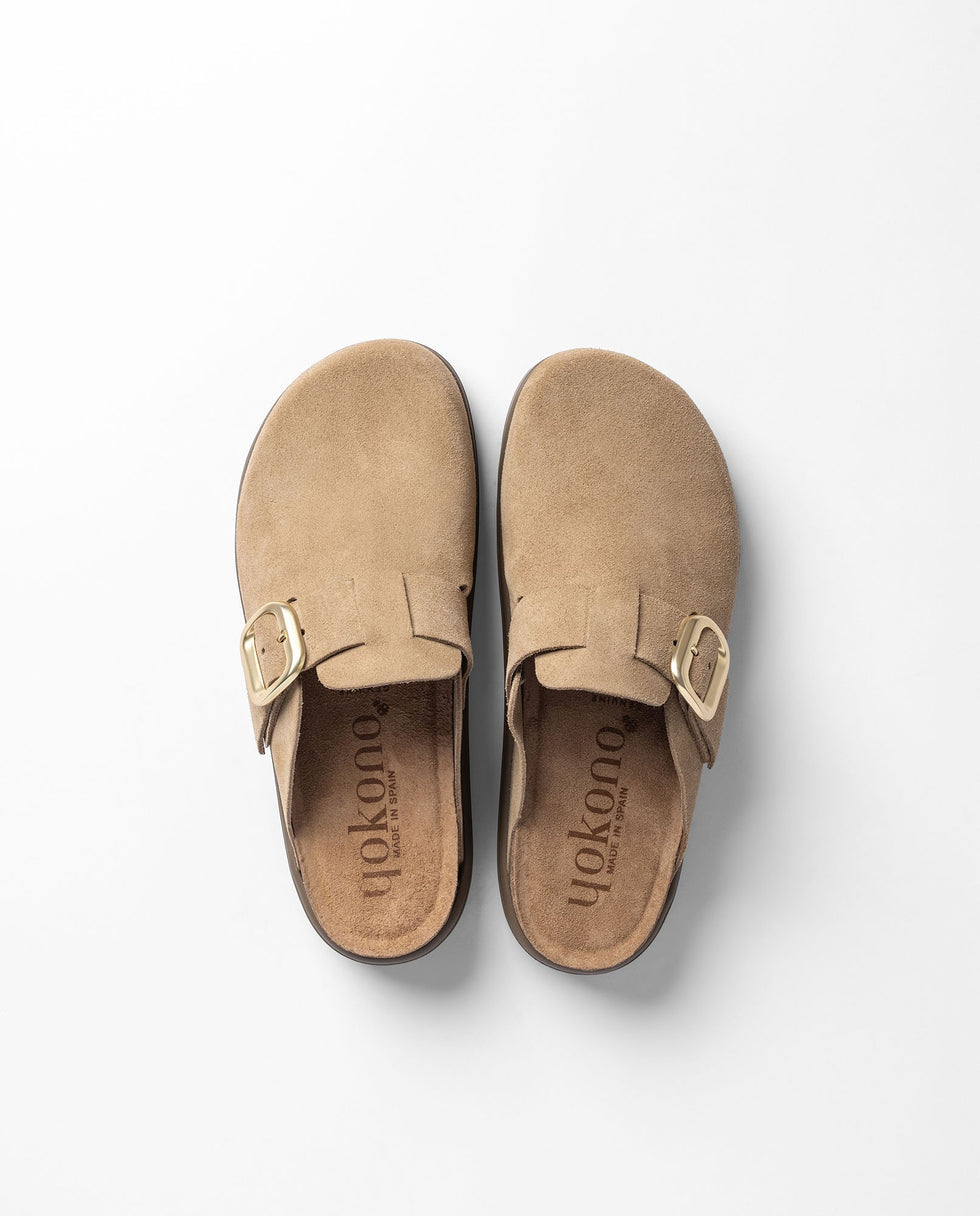 Yokono Tunez Clog in Mushroom