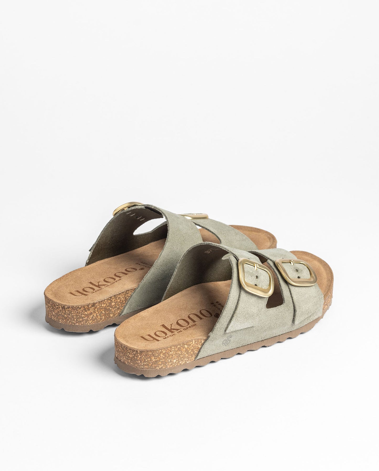 Yokono Jerba Double Strap Sandals in Seafoam