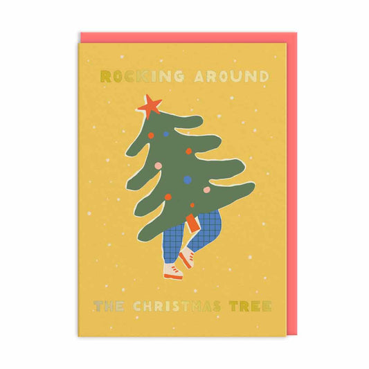 Rocking Around The Christmas Tree Card