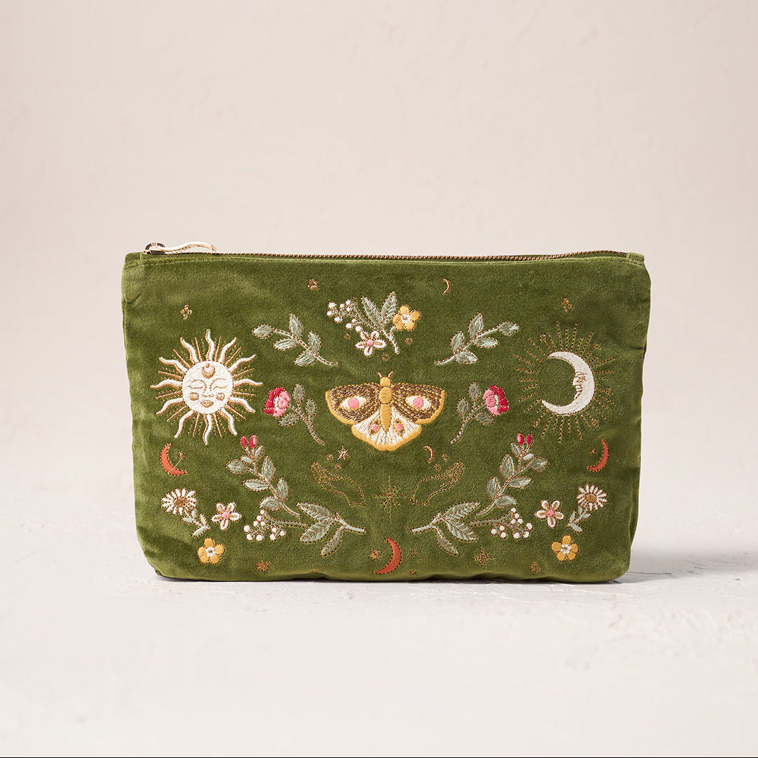 Midnight Mysticism Everyday Pouch in Fern Green