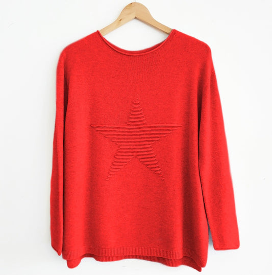 Stella Star Jumper Red