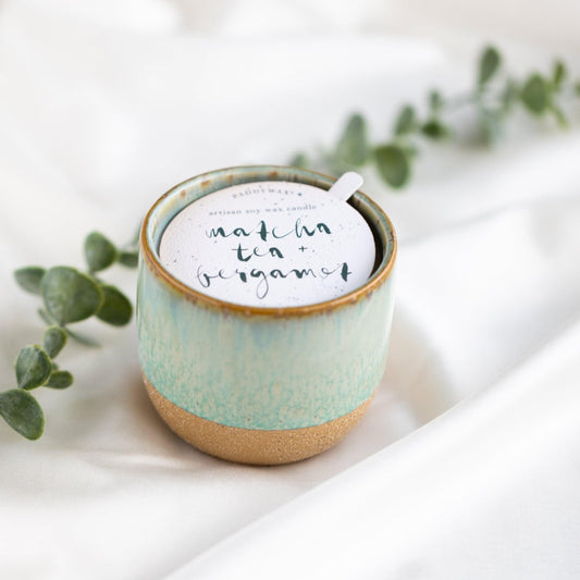 Paddywax Kin Matcha Tea & Bergamot Soy Candle