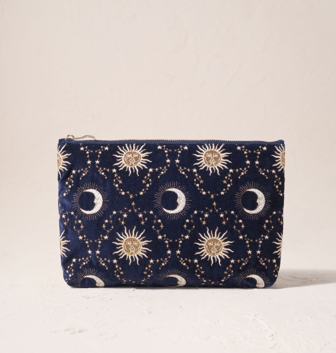 Celestial Sun & Moon Everyday Pouch