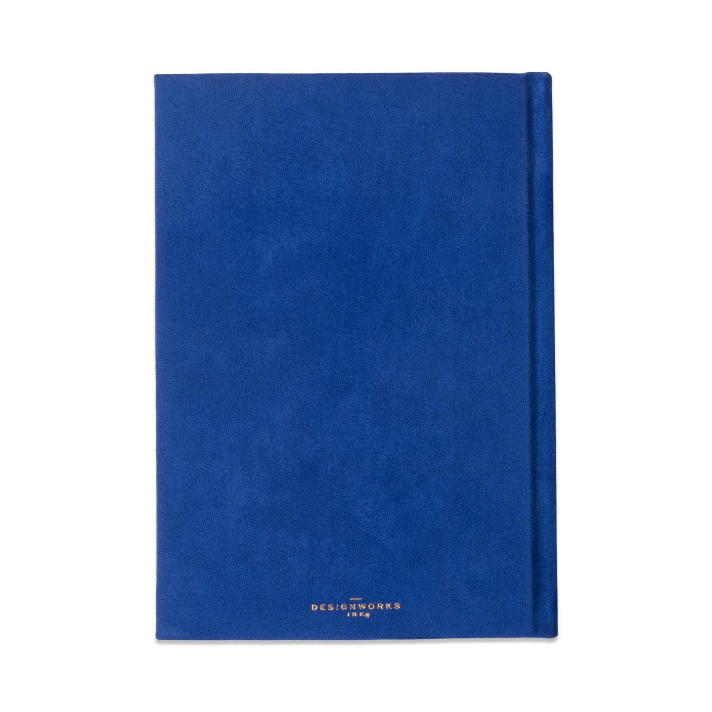 Suedette Hard Cover Radiant Journal - Cobalt