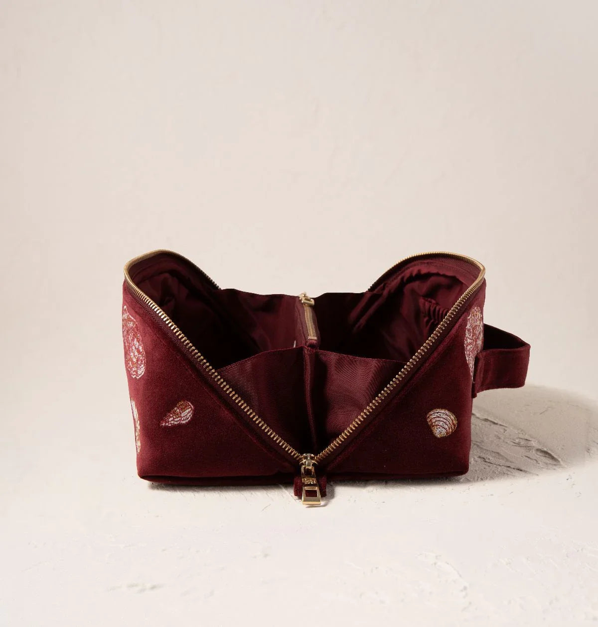 Ocean Treasures Open Flat Makeup Bag
