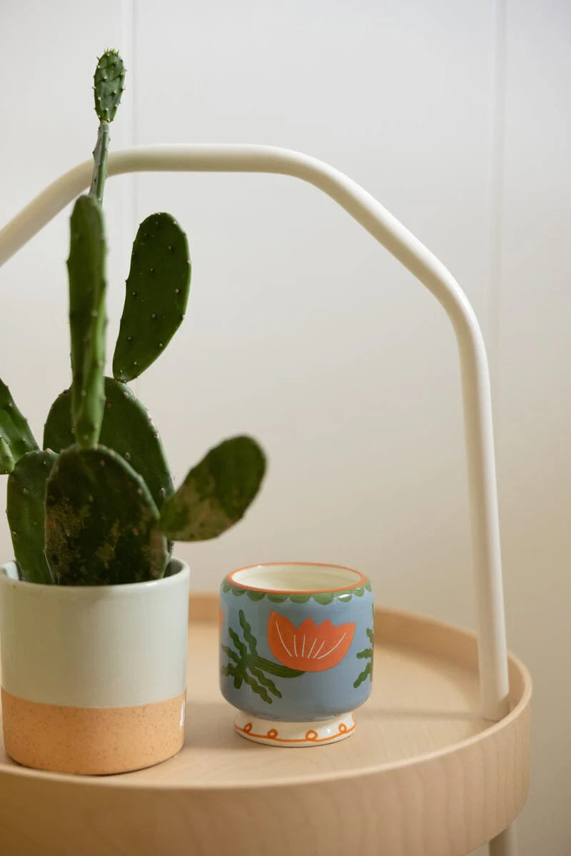 Paddywax Cactus Flower Ceramic Soy Candle