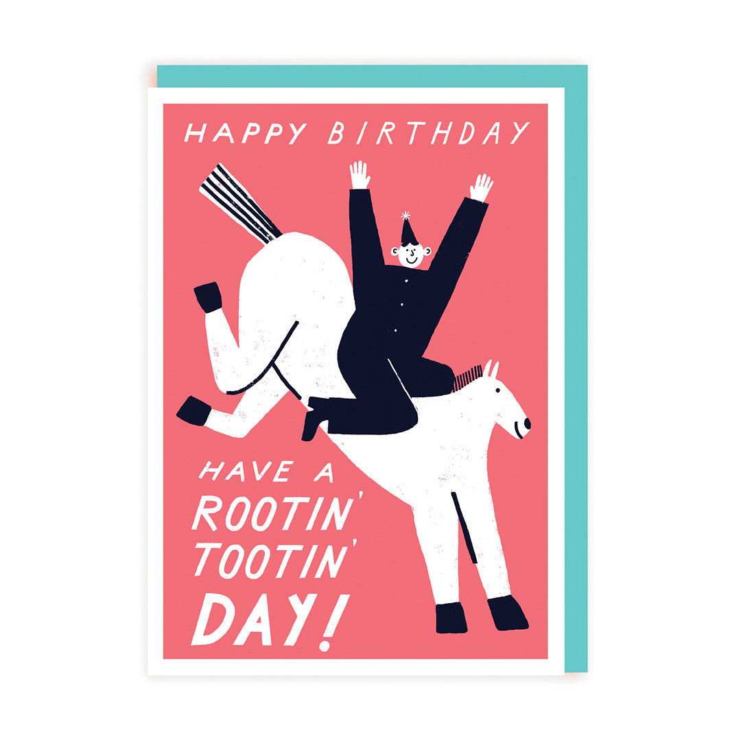 Rootin' Tootin' Birthday Card