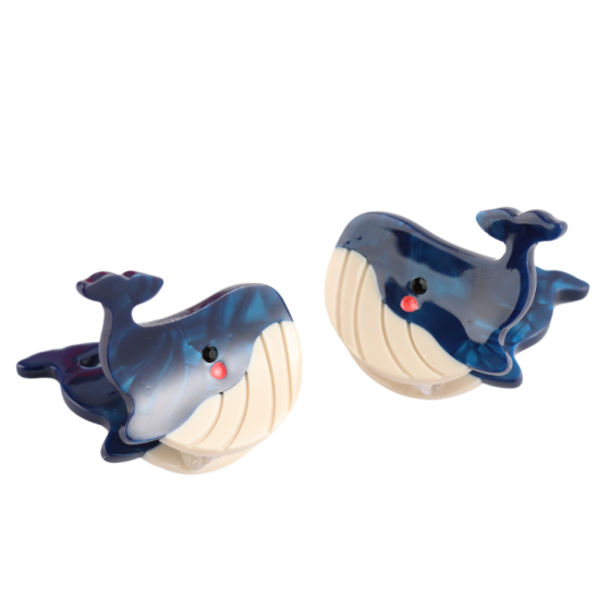 Mini Whale Claw Clips