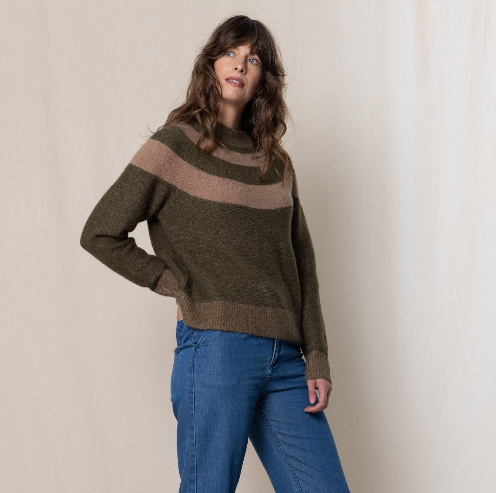 Lily & Me Millie Colour Block Jumper