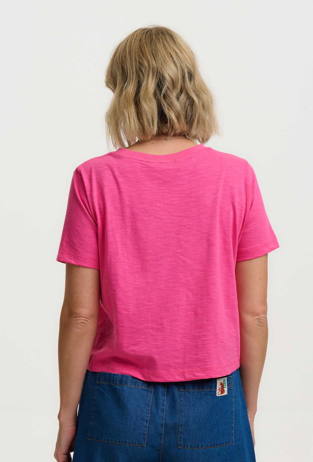 Sugarhill Brighton Shelby Boxy Pink Tee