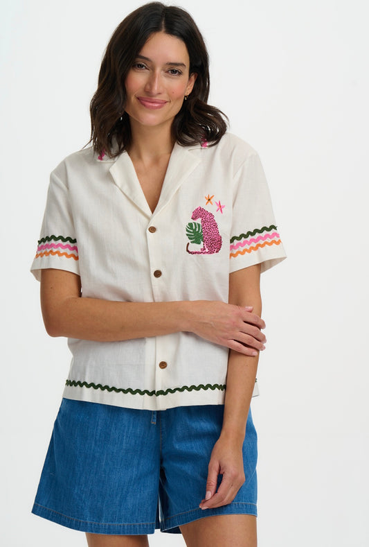 Sugarhill Brighton Michelle Leopard Shirt