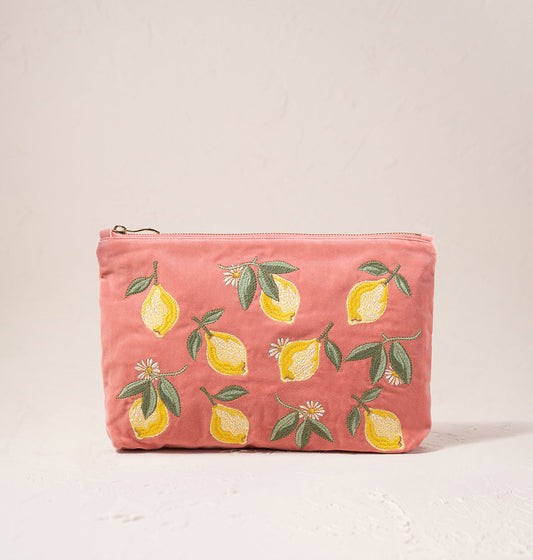Lemon Blossom Everyday Pouch