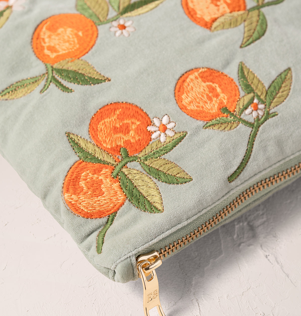 Orange Blossom Sage Everyday Pouch