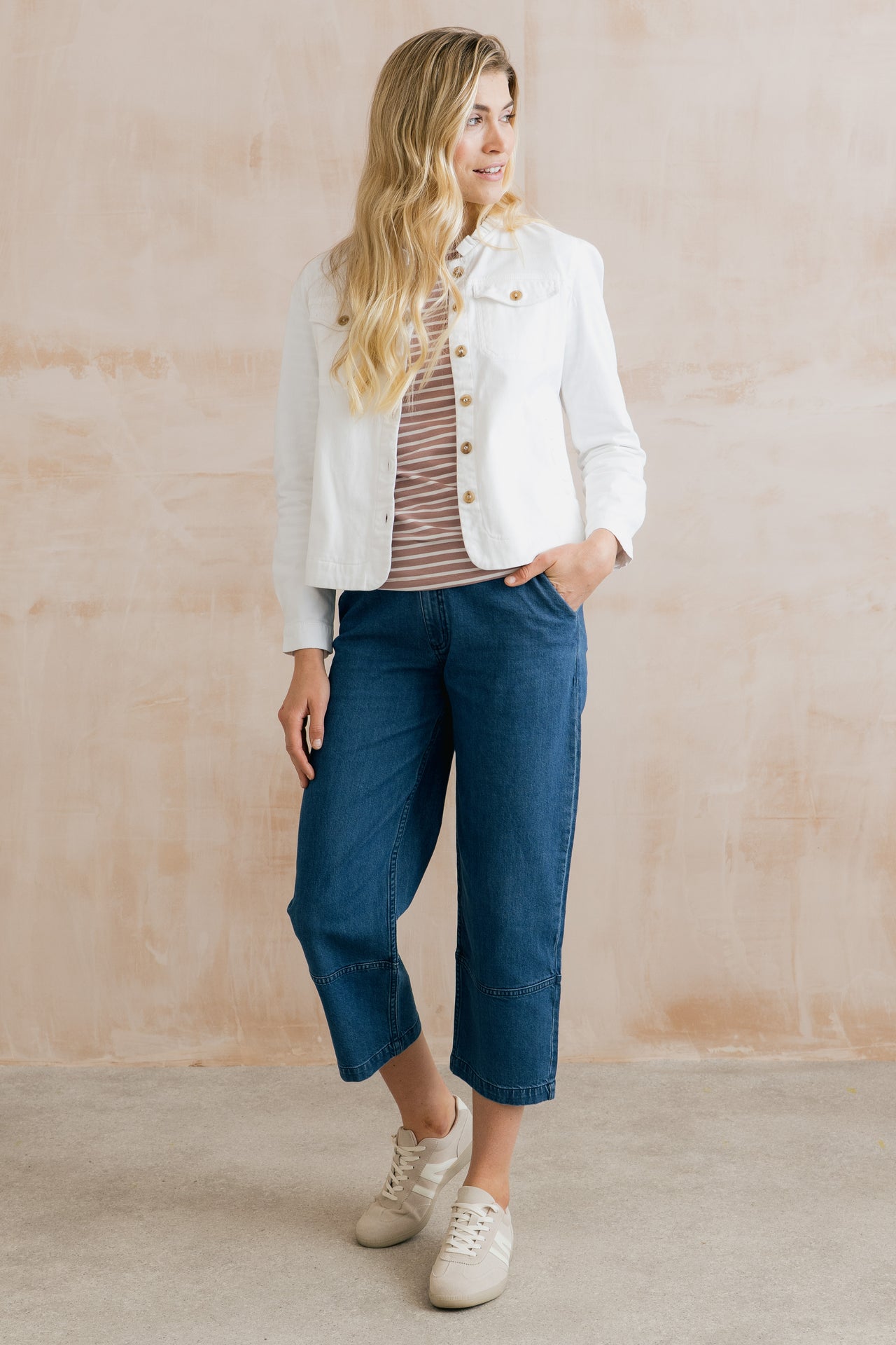 Lily & Me Seren Jacket in White
